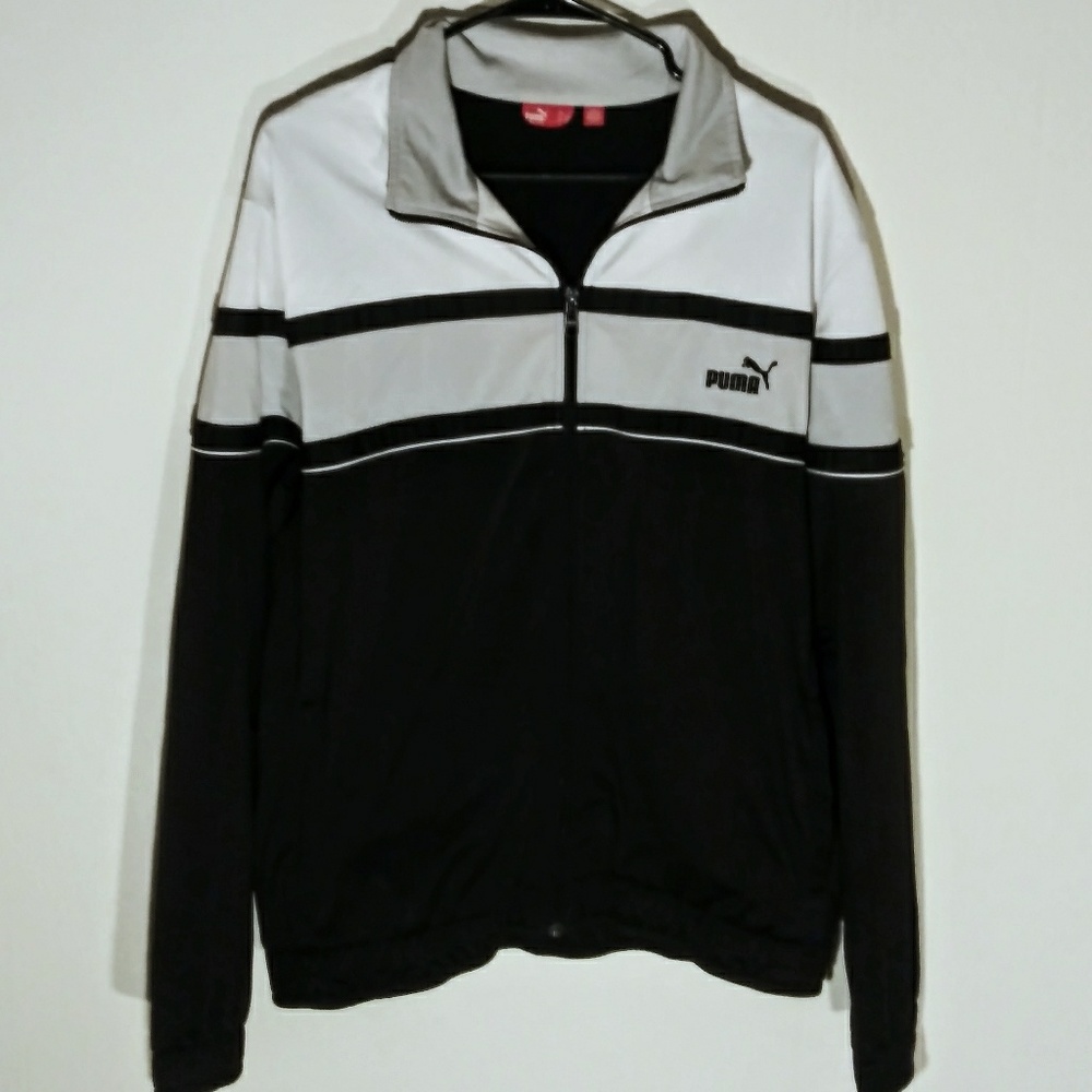 PUMA Windbreaker Fleece-lined zip up jacket